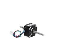 NEMA14 Non-captive stepper motor through shaft 25mm 1.2A Linear stepper motor with Tr6.5 * 3 lead screw(100mm lead screw)
