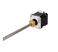 Nema17 External Linear Stepper Motor 40mm Stack 1.5A Lead 8mm Length 310mm 1Pcs