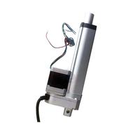 Nema17 linear actuator DC 6V-24V 42 stepper motor metal gear reciprocating linear push rod machine spiral lift(20mm s 400N,250mm stroke)