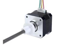 Nema17 Linear Stepper Motor External Linear Actuator 6.35x2 200mm Length Screw Motor 34mm Stack 0.4A 1Pcs