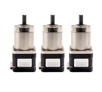 Nema17 Stepper Motor 17HS3401S-PG 4-lead 42 motor Extruder Gear Step Motor Ratio 5.18-1 3.71-1 Planetary Gearbox 17 for 3d(Ratio 3.71-1)