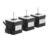 Nema17 stepper motor 3pcs Waterproof motor captive Stepper Motor 1.5A 40N.CM 17HS4401S-FS for 3D printer