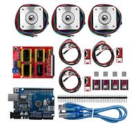 Nema17 Stepper Motor 42 Motor+CNC V3 Engraving Machine 3D Printer Parts+ 3PCS A4988 Driver Expansion Board Kit