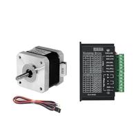 Nema17StepperMotor DriverKit 0.28-0.7Nm 4-Lead 42mm Open Loop Motor(1Pcs Motor Drive Kit,0.42Nm 40mm)