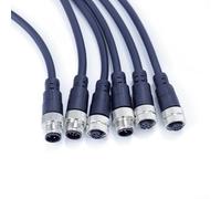 NEMA2000 Standard Compliant Unsheilded Moulding PVC Cable, Waterproof IP67 Straight Connector 1m (female 5Pin)