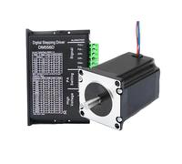 Nema23 57HS 2Phase Hybrid Stepper Motor and DM556D 24-50VDC 5.6A 2Phase Digital Stepper Motor Driver(57HS112-3004)
