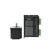 Nema23 57mm Open Loop Stepper Motor 3A 2Ph 8mm Shaft 1.2/2/3Nm Driver Kit DM556 For CNC 3D Printer Engraving Milling Machine(1.2Nm Motor Drive)