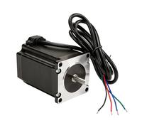 Nema23 82mm Single Axis 6.35mm 57 Stepper Motor 57HS82 4A 2.2Nm 57BYGH 4 Lead for 3D Printer CNC Router Engraver Motor