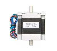 Nema23 Dual Shaft CNC Stepper Motor 57 x 56 NEMA 23 Stepper Motor D = 8 mm 3A 1.26N.m Double Shaft Stepper Motor 180 Oz-(8 mm)