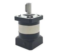 Nema23 Motor Gearbox Planetary Reducer Step-down Reduction Gearbox 6.35/8/9.525/11/14mm Input 200W 400W 60mm 1Pcs(8mm Input,Ratio 10 to 1)