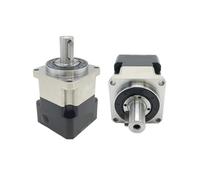 Nema23 Motor Planetary Gearbox Helical Gear Reducer Reduction 200W/400W Servo Speed High Precision(Ratio 4 to 1,8mm input)