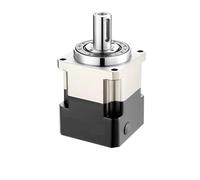 Nema23 Motor Planetary Gearbox Helical Gear Reducer Step-Down Gearbox 200W/400W/600W 60 Flange Servo Motor Speed Reducer(Ratio 50 to 1,9.525 Input For Step)