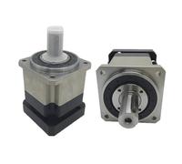 Nema23 Planetary Gearbox Helical Gear High Precision 6.35/8/11/14/9.525mm Input 10:1 50:1 for 57mm Stepper electronic starter 200 400W Servo IINKUEYK(Ratio 100,6.35mm input)
