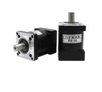Nema23 Stepper electronic starter Reducer Planetary Gearbox 57mm Planetary Reducer Reduction Gear Speed Ratio 3:1,5:1,10:1~216/1 CNC Parts IINKUEYK(Ratio 100,8mm Input 14 Output)