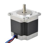 Nema23 Stepper Motor 0.9deg 1.26Nm Bipolar 57 Step Motor 57x56mm 2.8A 4-lead for CNC Mill Lathe Router