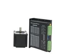 Nema23 Stepper Motor & DM556 Driver Kit 1.2Nm 2Nm 3Nm | 57mm CNC Motor 56/76/112mm for CNC Router/3D Printer/Engraver(Motor and Driver,1.2Nm)