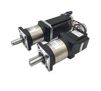 Nema23 Stepper Motor With Planetary Gearbox Reducer Kit 2 Phase For CNC Router Manipulator Mask Machine Reliable Operation(Ratio 50 to 1,1.8N.m Motor Kit)