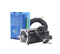 Nema34 12.2N.m Closed Loop Stepper Motor Hybrid Stepper Servo Motor Kits 6A DC/AC 86J18156EC-1000-LS 2HSS86H-A-5(Cable-5M)