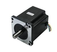 Nema34 86HS100 6.5Nm 5A 100mm Stepper electronic starter 4 Lead Engine With 14mm Single Dual Shaft(Dual Shaft)