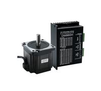 Nema34 86mm 86HS82 4.5Nm 4.5A 2Phase Stepper electronic starter With DM860H Hybrid DC Driver