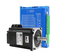 Nema34 Closed-Loop Stepper Dc Motor 6A 4.5/8.5/12N.m+2-Phase & 2HSS86H Hybrid Step-servo Driver for CNC Machine