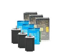 Nema34 Closed Loop Stepper Motor Driver Kit 2 Phase 4.5/8.5/12Nm 86mm with Encoder Hybird Easy Step Servo(3 Axis Motor Kit,12Nm)