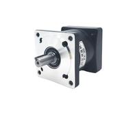 Nema34 electronic starter Planetary Gearbox 14/12.7mm Input 16mm/14mm Output Reducer Ratio 3,5,10,15~216 for 86mm Flange Stepper electronic starter IINKUEYK(Ratio 6,12.7 Input 16 Output)