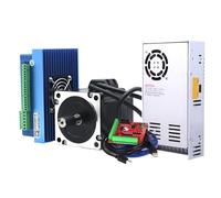 Nema34 Hybrid Closed-Loop Step Motor Kits 2HSS86H 86J1880EC 4.5NM 8.5NM 12NM and Card and Power Supply 400W 60V(4.5NM,3 kits)