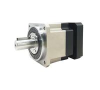 Nema34 Motor Gearbox Helical Planetary Reducer Gear Reducer 12.7/14/16/19mm Input for 80/90mm 750W 1KW Servo 86mm Stepper Motor(19mm Input,Ratio 20 to 1)