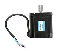 NEMA34 Stepper Motor High Torque 6Nm 2 Phase 86 Stepper Motor 1.8 Degree Step Angle Keyway Type Industrial Motor Control Transmission Carbon Steel
