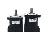 Nema42 110mm Planetary Gearbox Ratio 3-216:1 Speed Reducer 3000rpm Carbon Steel Gear Stepper electronic starter Servo electronic starter Planetary Reducer IINKUEYK(Ratio 6,Output 19 for Servo)