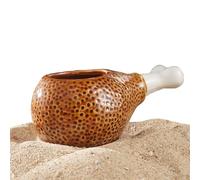 NEMAA Ceramic Tiki Mugs Ceramic Cocktail Cup Animal Modeling 15 Styles Ceramic Cup Personality Cup Statue Cup Long Drinking Cup (Color : B 360ml)