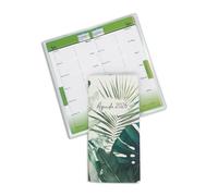 Nemau Pocket Diary 2026 - Compact Format - 64 Pages - Foam Rubber Cover - French Product - Small Practical Calendar for Pocket, Office and Travel - Tropical Design