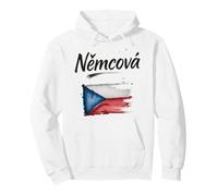 Nemcova Czech Flag Czechs Name Pullover Hoodie