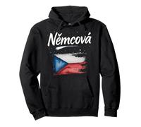 Nemcova Czech Flag Czechs Name Pullover Hoodie