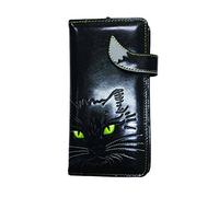 NEMESIS LUCKY KITTY BLACK CAT VEGAN PURSE WALLET NEMESIS NEW PAGAN WITCH GIFT BEDLAM