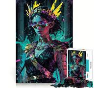 Nemesis︰ Luminous Justice Jigsaw Puzzles for Adults 1000 Piece Reason Skill Toy Anxiety Relief Exact Cut Elegant Gift (38x26cm)