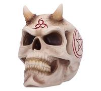 Nemesis Now Horror Skull Ornament, Resin, White Bone Devil, 20cm