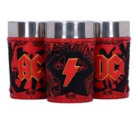 Nemesis Now AC/DC Collectible Shot Glass Set in Red Nemesis Now Red