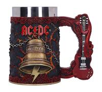 Nemesis Now ACDC Hells Bells Tankard 15.7cm, Resin, Official ACDC Merchandise, ACDC Tankard, Hells Bells Beer Mug, Stainless Steel Insert, Cast in The Finest Resin, Expertly Hand-Painted