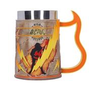 Nemesis Now ACDC High Voltage Tankard - Officially Licensed Rock Memorabilia Gift for Men, AC/DC Collectors & Heavy Metal Fans, Stainless Steel Insert, Hand Painted Details, 15.5 cm