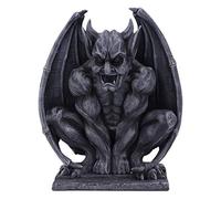 Nemesis Now Adalward Dark Black Grotesque Gargoyle Figurine 26cm, Resin, Black, Expertly Crafted Adalward Gargoyle, Gothic Giftware, Cast in the Finest Resin, Painstakingly Hand-Painted