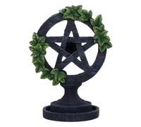 Nemesis Now Aged Pentagram Backflow Incense Burner, Grey, 19cm