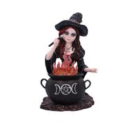 Nemesis Now Spellcasting Witch Figurine Althea – Hand-painted Mystical Witchy Decor