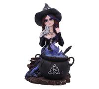 Nemesis Now Spellcasting Witch Figurine, Mystical Witchy Decor, Hand-Painted - Alvina