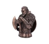 Nemesis Now Assassin's Creed Valhalla Eivor Bust, 31cm, Resin, Bronze, Officially Licensed Assassin's Creed Merchandise, Eivor Bust, Cast in the Finest Resin, Expertly Finished in Bronze