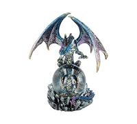 Nemesis Now Azul Oracle Snowglobe, Blue, 19cm