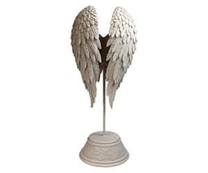 Nemesis Now B 0720 C 4 Angel Wings Figurine 26 Cm White, Resin