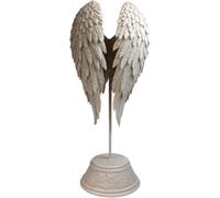 Nemesis Now B0720C4 Angel Wings Figurine 26cm White, Resin