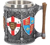 Nemesis Now B2405G6 English Tankard Mug 17.5cm Silver